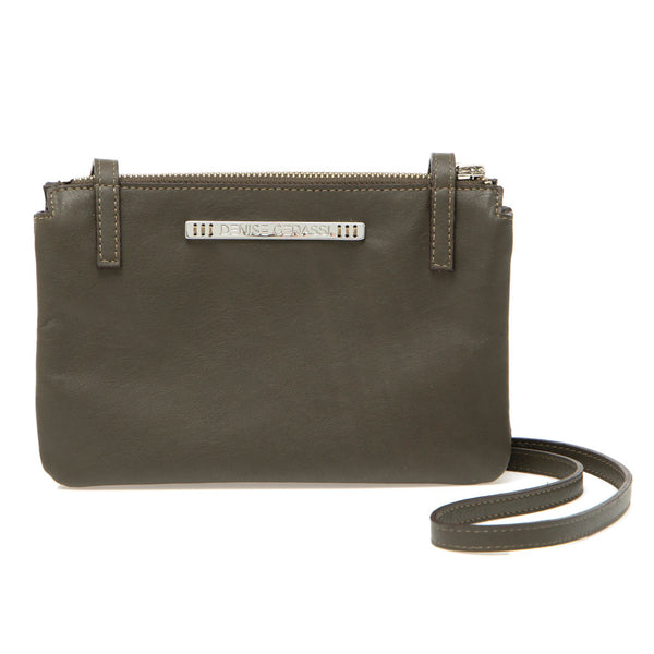 Bolsa Transversal de Couro de Pirarucu - Denise Gerassi