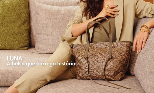 Luna: a bolsa que carrega histórias