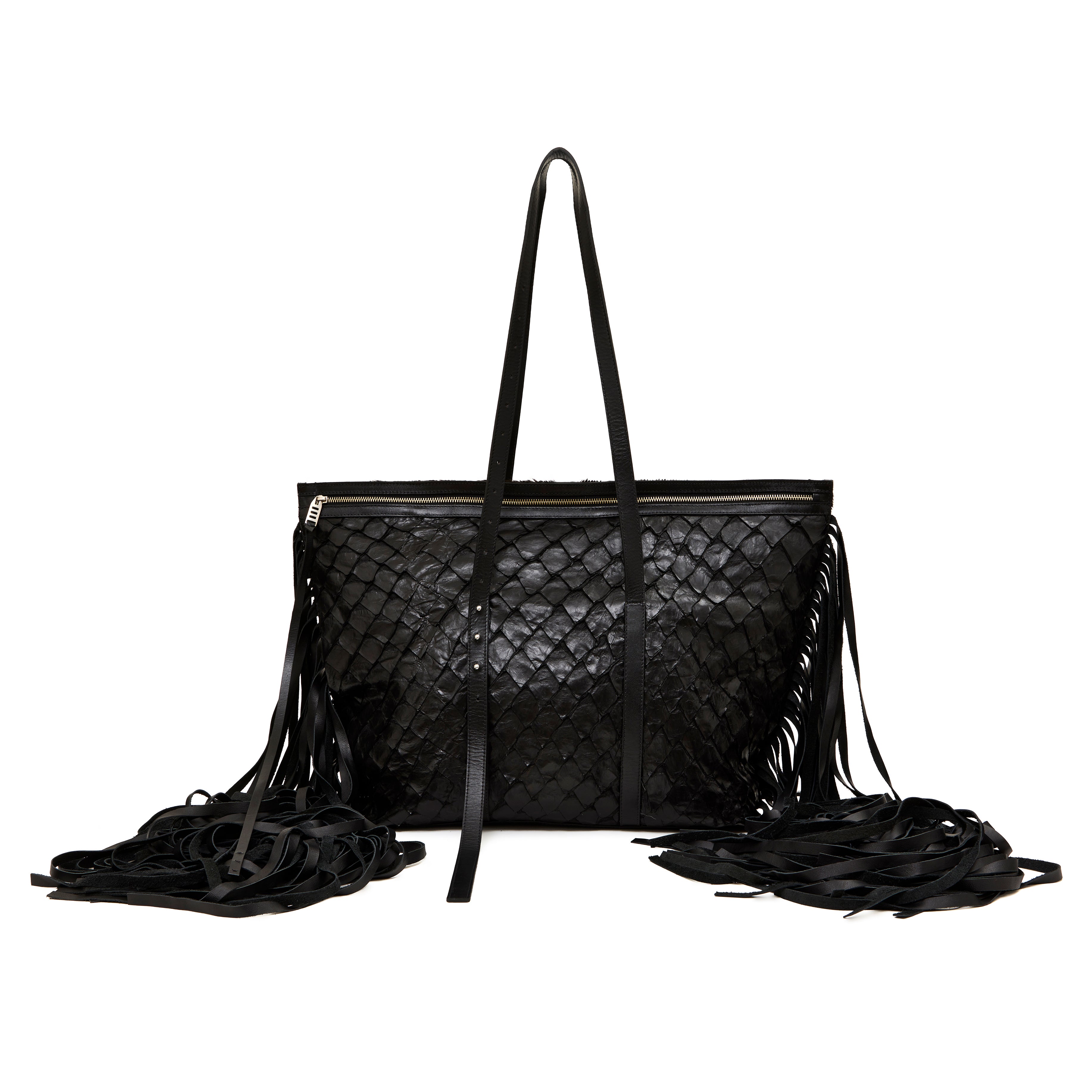 Bolsa KÔIA Malhado Preto e Branco