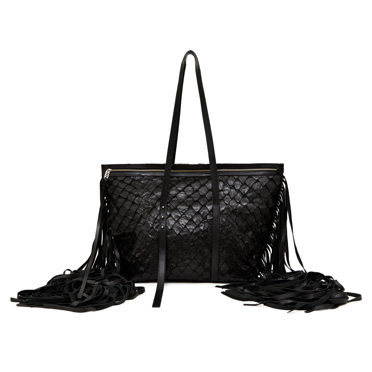 Bolsa KÔIA Malhado Preto e Branco