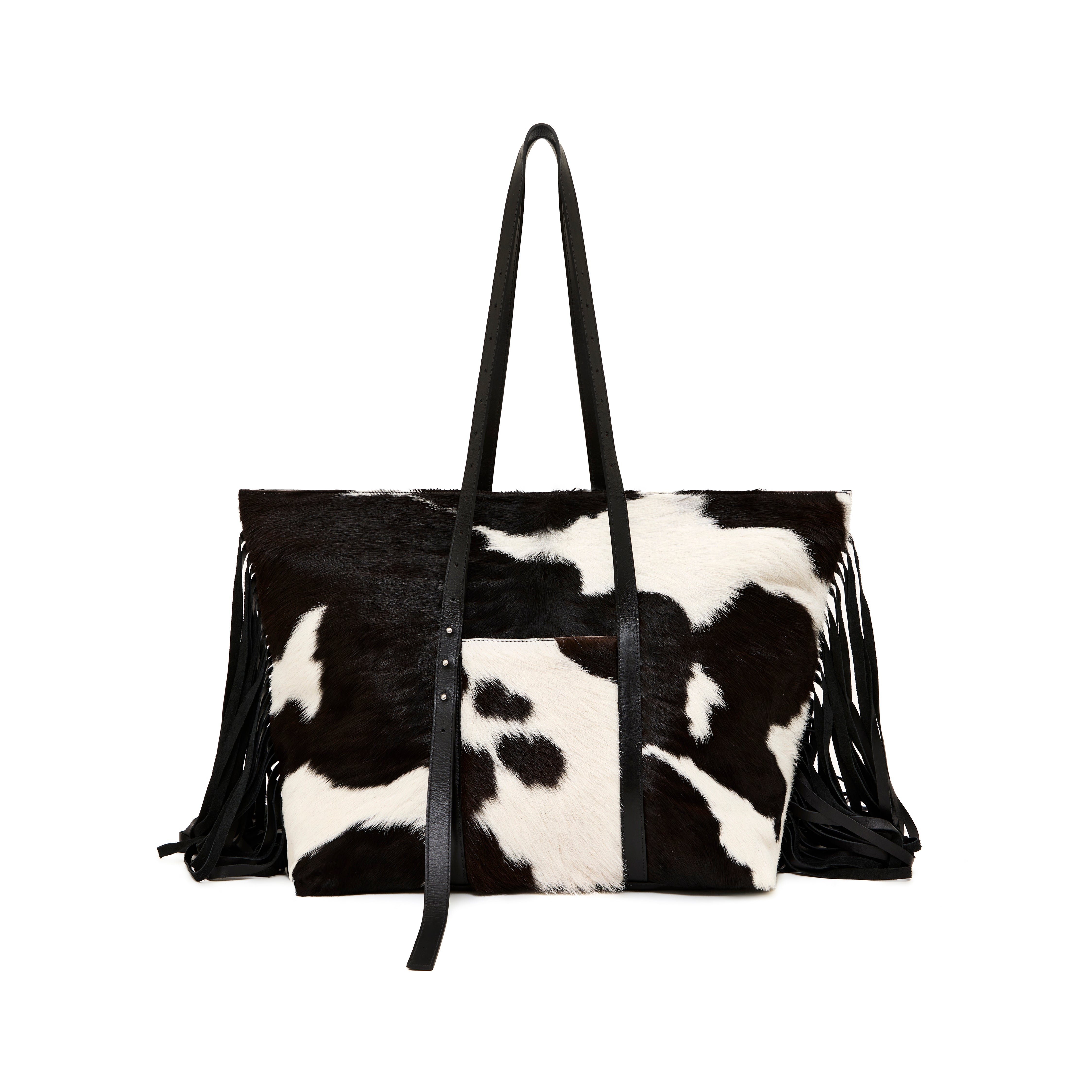 Bolsa KÔIA Malhado Preto e Branco