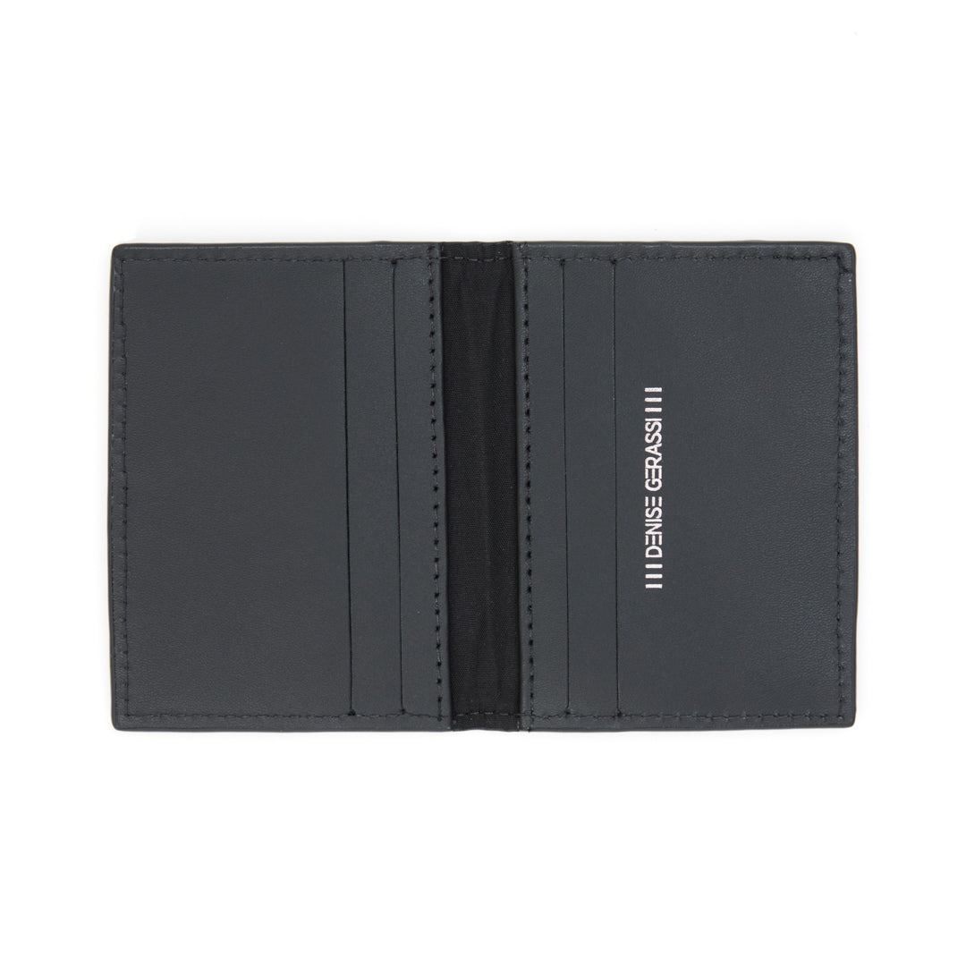 Porta Cartões em Couro de Pirarucu Preto